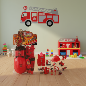 Fireman Hero Firefighting Toy Set Plastic Role Play Equipment For Kids 4-6Y - Product Image 2