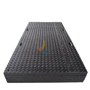 plastic ground mat,UHMWPE Sheet HDPE ground protection mat
