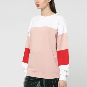 Sweat-shirt à capuche en coton biologique pour femmes, rouge, mignon, Simple, avec logo personnalisé - Product Image 3