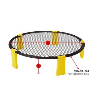 Ensemble de jeux de plage pour sports de plein air, mini filet de volley-ball de plage, 3 balles, <span class=keywords><strong>roundnet</strong></span> - Product Image 4