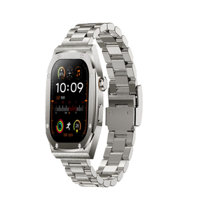 Nouvelle Montre Connectée Z17 Max 2025 avec Bracelet en Acier Inoxydable, Écran IPS Étanche, Réveil, Rappel d'Appel et Recharge Magnétique - Product Image 2