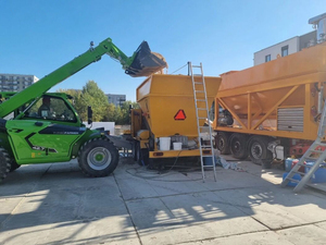 Impianto Mobile di <span class=keywords><strong>Betonaggio</strong></span> da 25m3/h a 50m3/h, Impianto di Miscelazione del Calcestruzzo Pronto all'Uso in Vendita - Product Image 6