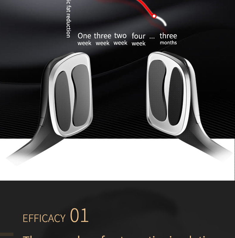 Rechargeable EMS Microcurrent Jawline Trainer Face Shaper Beauty Device for Men Women Jawline exerciser