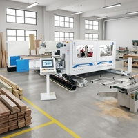 Machine de fraisage et de ponçage à double extrémité QMXK1225JS
