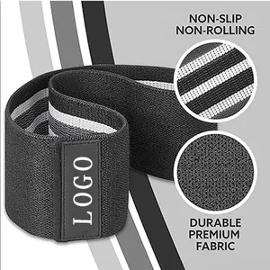 Amyup Custom Logo Wide Non-slip Hip Band Set For Home And Gym Workouts