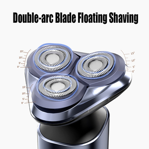 <span class=keywords><strong>Rasoio</strong></span> Elettrico da Uomo Senza Fili USB-C <span class=keywords><strong>e</strong></span> Ricaricabile con Base, <span class=keywords><strong>Regolabarba</strong></span> Impermeabile IPX7 per Uso a Secco <span class=keywords><strong>e</strong></span> Bagnato, <span class=keywords><strong>Rasoio</strong></span> Rotante - Product Image 5