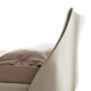 Lit design italien minimaliste en cuir double, moderne, grand, plat, simple, pour chambre principale, taille <span class=keywords><strong>king</strong></span> size 1,8 m - Product Image 3