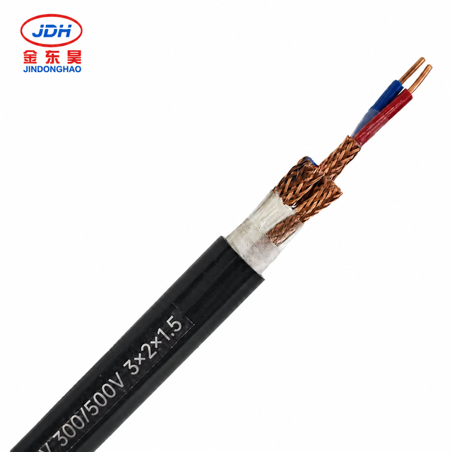 Custom High Quality DJYPV Computer Cable 300/500V 3x2x1.5mm² Shielded Twisted Pair Multicore Instrumentation Signal Cable