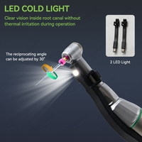 Equipo Dental, Motor Endodóntico Inalámbrico LED de Plástico con Contra Ángulo 16:1, Motor Eléctrico para Endodoncia, Motor Eléctrico para Conductos Radiculares