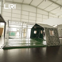 Tente pliante d'entrepôt d'entretien léger extérieur excédentaire de style camouflage quatre saisons