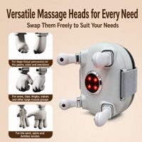 Masseur de jambes bionique confortable, 3 modes de massage, pour les muscles du corps, les épaules, fonction pétrissante, 5V 2000mAh