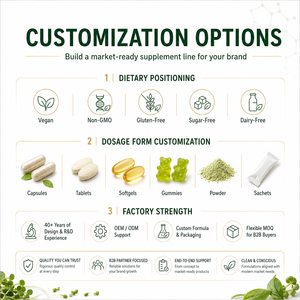 Capsules d'extrait de pousses de brocoli à base de sulforaphane – Antioxydant cellulaire pour la santé – Formule pour compléments alimentaires, étiquetage et emballage OEM - Product Image 5