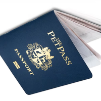 Carnet de vaccination personnalisé pour chat et chien, feuille d'identification animale, organiseur d'informations, passeport pour animaux imprimable, papier offset