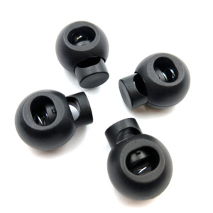 Wholesale 8mm Single Hole Round Spring Plastic Cord <strong>Locks</strong> Cord <strong>Stopper</strong> Toggle Cord <strong>Lock</strong> <strong>Stopper</strong> - Product Image 6