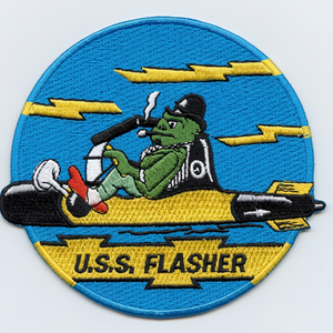 U.S.S. Parche Bordado Termoadhesivo con Diseño de Círculo, Fieltro No Tejido, Decoración para Regalos - Product Image 1