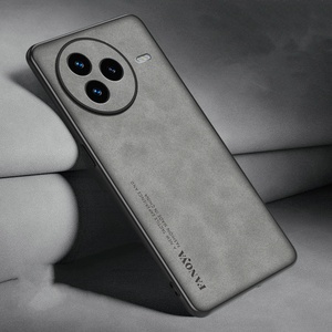 Funda de teléfono de hombre de negocios de lujo para Xiaomi Civi 5 Pro 5G 6,55 "piel de oveja lente todo incluido funda trasera a prueba de golpes - Product Image 3