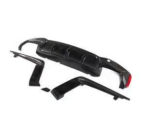 Pare-chocs en fibre de carbone véritable pour G30 F90 M5, style 3D, nouvelle version améliorée avec clips - Product Image 3