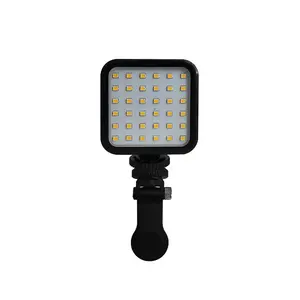 Caméra micro LED lumière de remplissage enregistrement vidéo Mini caméra microphone éclairage photographique beauté remplir caméra Flash lumières