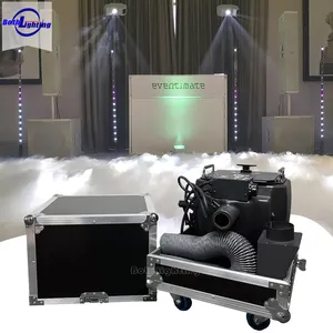 Düğün etkileri profesyonel yüksek güç 3500w kuru buz sis makinesi parti olay DJ özel efekt bulutlar üzerinde dans