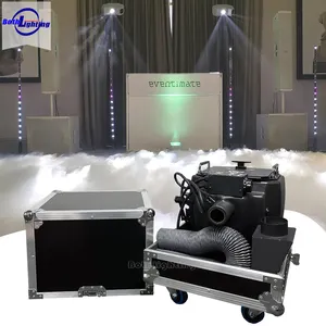 Efectos de boda profesional de alta potencia 3500W máquina de niebla de hielo seco fiesta evento DJ efecto especial bailando en las nubes