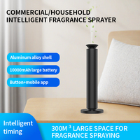 Diffuseur d'arômes intelligent en aluminium, électrique, sans eau, écologique, avec haut-parleur Bluetooth, contrôlé par application française, adapté aux animaux domestiques, pour usage domestique et hôtelier