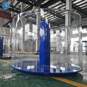 Tortue en plastique Aquarium fontaine d'eau diviseur de pièce acrylique <span class=keywords><strong>Fish</strong></span> Tank - Product Image 1