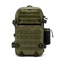 Sac à dos de pêche étanche en TPU rigide avec système MOLLE pour le rangement des leurres et équipements de pêche en extérieur