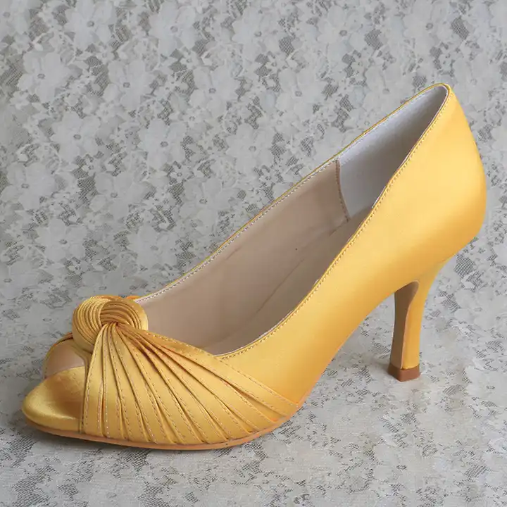 Buy Yellow Heels Online In India - Etsy India