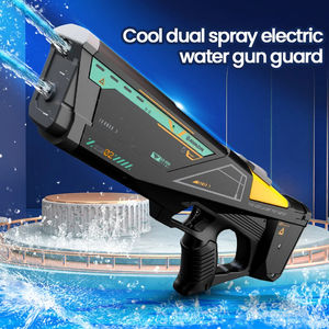Pistola pulverizadora de doble columna de agua, juguetes eléctricos para disparar agua, pistola de agua continua de tiro automático de alta presión para niños - Product Image 2