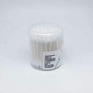 Tête de <span class=keywords><strong>gourde</strong></span> stérile jetable coton-tige bâton de papier doux coton-tige pour bébé en coton de haute qualité - Product Image 3