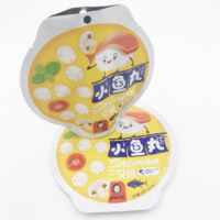 Sachet d'emballage plastique barrière en Mylar avec fermeture zip, découpé sur mesure, imprimé en héliogravure, à fond plat