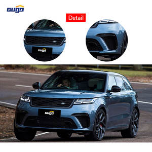GUGO 2021-2024 Parachoques delantero y trasero de fibra de vidrio Actualización UV/Resistencia a la corrosión Accesorio Atornillable para el modelo <span class=keywords><strong>Velar</strong></span> <span class=keywords><strong>SVR</strong></span> - Product Image 4