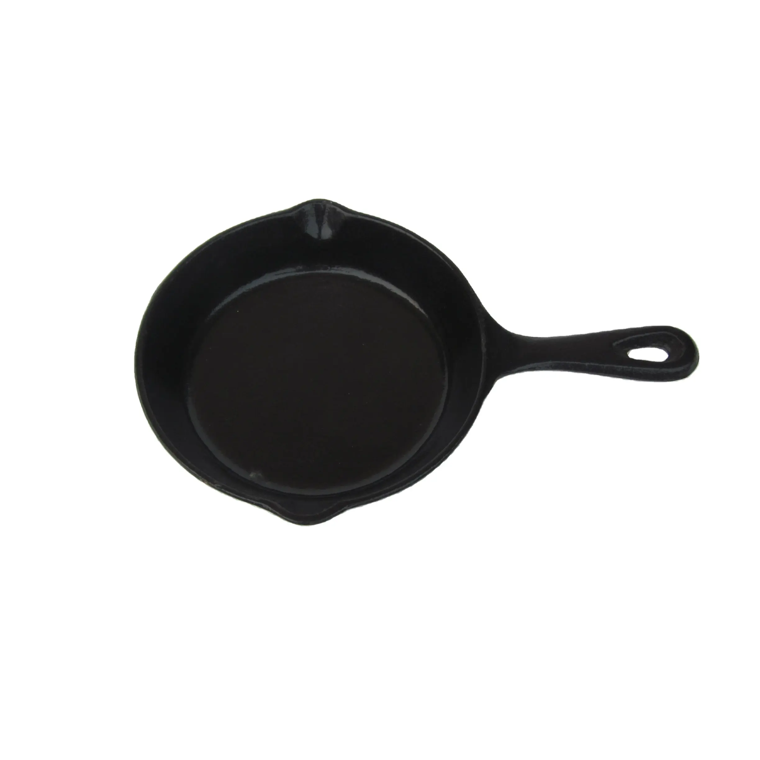 6 8 10 12 inch cast iron pre seasoned pan skillet with iron handle for home kitchenware