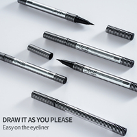 Menow E420 OEM \ ODM Marque privée Maquillage durable Waterproof Smooth Vegan Liquid Eyeliner Cosmetics Factory Vente en gros Personnalisé