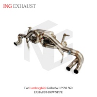 Système d'échappement à soupapes ING pour Lamborghini Gallardo LP550-2/LP560-4 5.2L V10 2003-2013 |   Échappement quadruple 550-560HP avec télécommande – Vente en gros