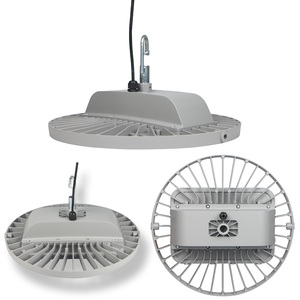 Éclairage UFO Highbay IP65 Étanche 200W en Aluminium pour Extérieur, Entrepôts, Industries Minières et Garages USA FL-UFO- - Product Image 5