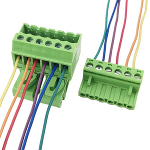 <span class=keywords><strong>Din</strong></span> <span class=keywords><strong>Rail</strong></span> Mounting vertikal 5.08mm pitch konektor rel tipe solderless butt joint XK2EDGUVK + K-5.08 - Product Image 2