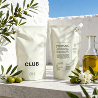Sachet Doypack personnalisé par le fabricant, 500 ml, 1 L, 3 L, qualité alimentaire, pour liquides, huile de tournesol, emballage avec bec verseur, pochette verticale