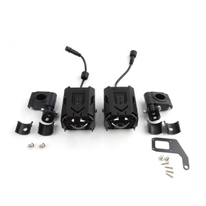 Phụ kiện đèn xe máy Đèn pha kép hai màu Đèn chiếu sáng kép hai bóng đèn <span class=keywords><strong>LED</strong></span> ngoài xe máy - Product Image 3