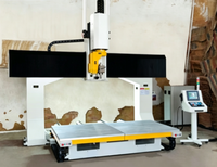 Routeur CNC 5 axes à double table pour la fabrication de chaises en bois massif, de tables et de marches d'escalier courbées