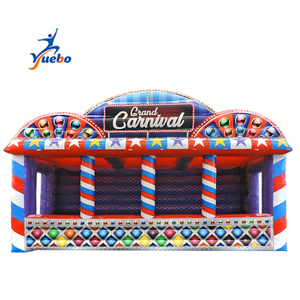 Jeux de stand de fête foraine en PVC commercial, centre de jeux de fête foraine ou stand de concession gonflable en plein air - Product Image 1