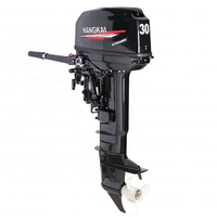 Moteur hors-bord à essence 2 temps 30 CV à arbre court avec démarrage électrique, moteur hors-bord de haute qualité pour bateau, moteur hors-bord 2 temps 30 CV