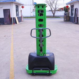 1T 2T 미니 1000kg 2000kg 리프트 포크리프트 자가 적재 세미 전동 휴대용 자가 적재 스태커 - Product Image 2
