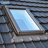 Ventana Corredera de Techo con Sensor de Lluvia, Doble Acristalamiento, Diseño Moderno, Eléctrica y Automática para Viviendas y Edificios Residenciales