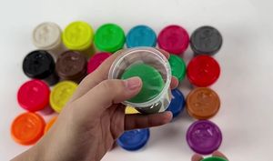 Argile à <span class=keywords><strong>modeler</strong></span> en farine de blé pour enfants TOYSBASE - 4 couleurs, âges 5-7, jouets en argile pour l'artisanat DIY, cadeaux créatifs pour l'école primaire - Product Image 2