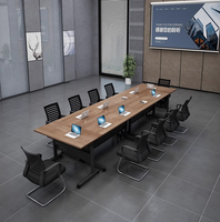 Table de conférence moderne avec chaise de bureau, salle de réunion Konferenztisch Mesa De Reuniones Tavolo Da