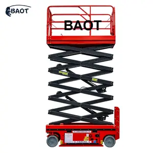 6meter Vertical self propelled elevator Electric manlift lifting platform Small Hydraulic Lift