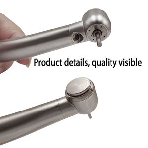 최고 판매 고속 치과용 LED 핸드피스 푸시 버튼 치과용 터빈 4 워터 스프레이 치과용 핸드피스 - Product Image 1