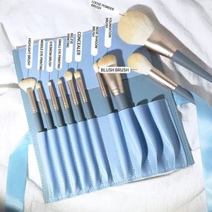 Juego <span class=keywords><strong>De</strong></span> <span class=keywords><strong>Brochas</strong></span> <span class=keywords><strong>De</strong></span> Maquillaje <span class=keywords><strong>De</strong></span> estilo vegano, caja <span class=keywords><strong>De</strong></span> regalo, profesional, personalizado, Etiqueta Privada, 10 Uds., 2022 - Product Image 2