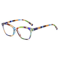 Nouvelles lunettes de lecture anti-lumière bleue multicolores tendance 2026, montures à charnière à ressort haute définition pour grands visages